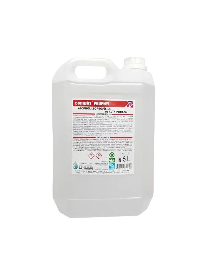 Alcohol Isopropilico Delta 5 litros